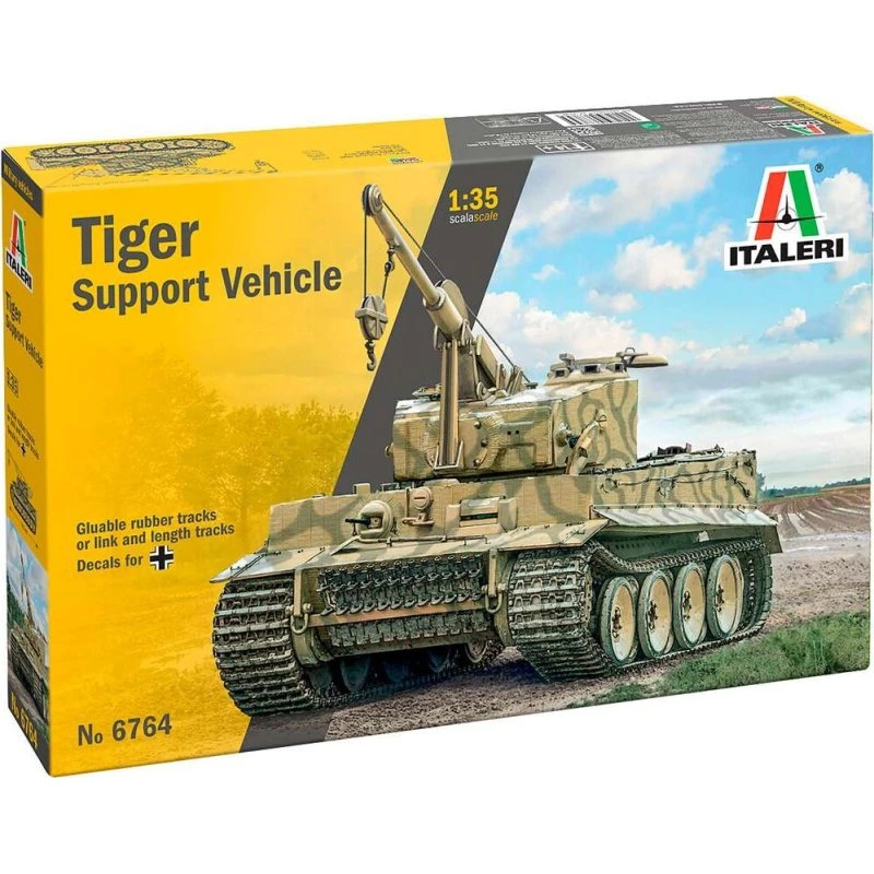 Italeri Tiger Support Vehicle Modeltank 1:35