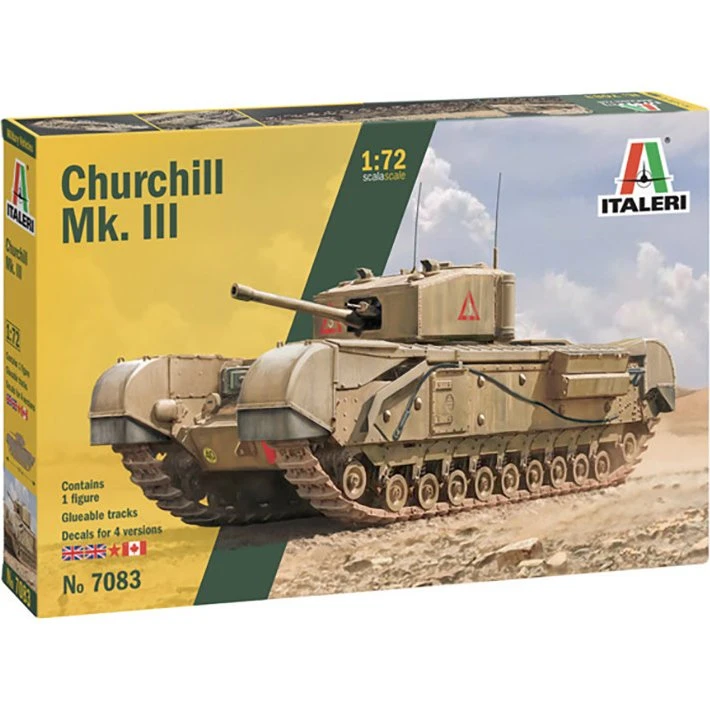 Italeri Churchill Mk. III 1:72 Modeltank