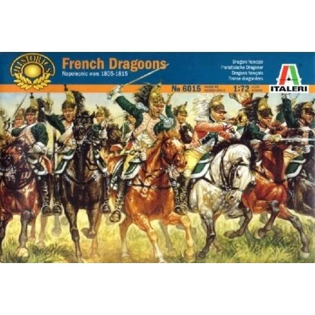 Italeri French Dragoons 1:72 - Napoleons Krigsfigurer