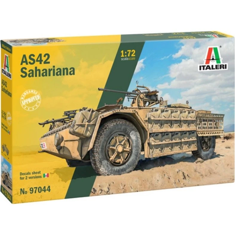 Italeri AS 42 Sahariana 1:72 Byggesæt