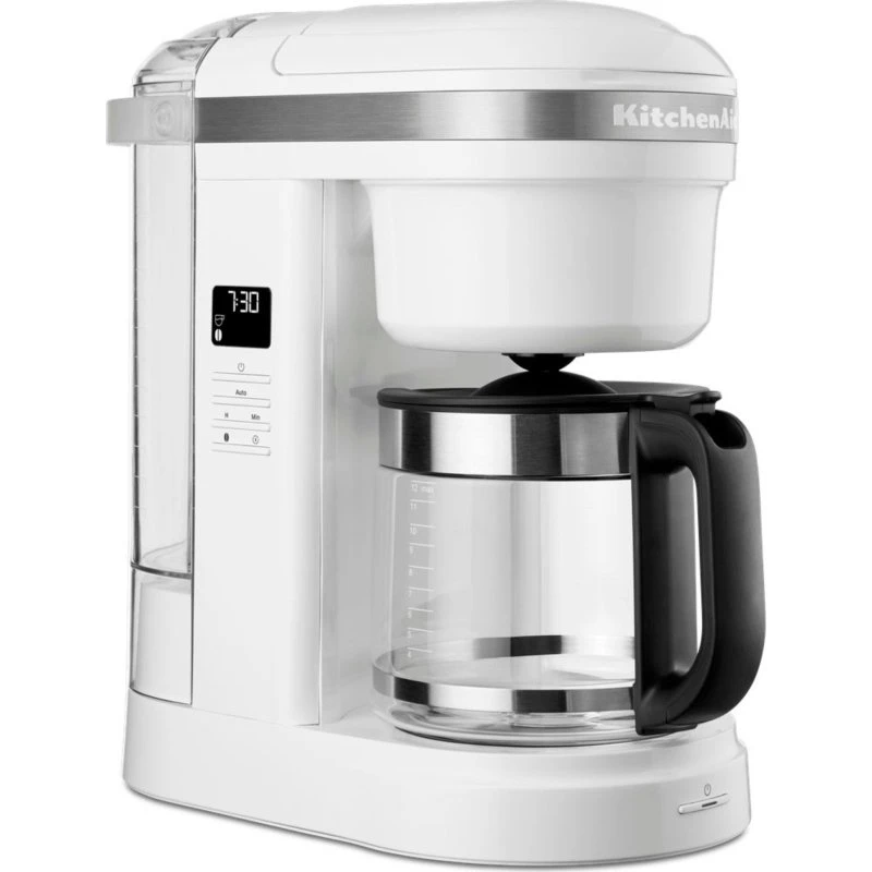 KitchenAid 5KCM1208EWH Kaffemaskine, Hvid, 12 kopper