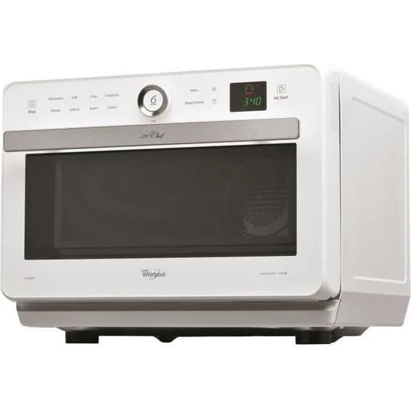 Whirlpool JT469WH Mikrovågsugn 33 L, Vit, 6:es Sense Combi Crisp Steam