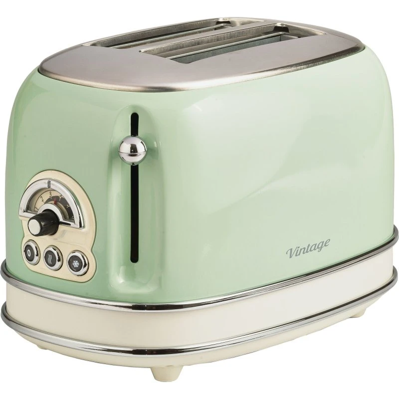 Ariete 155 Vintage Brødrister 2 skiver Grøn 810W