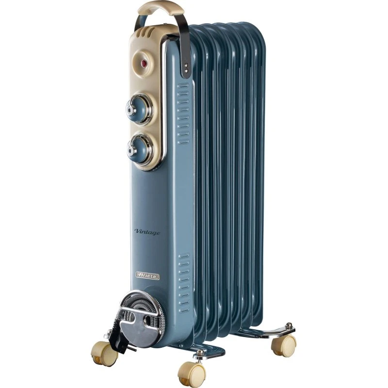 Ariete Vintage Olieradiator 1500W, blå