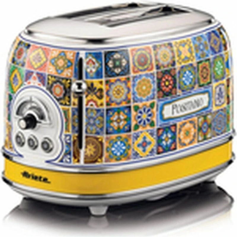 Ariete 155 Positano Brødrister, 2 skiver, multifarvet, 810 W