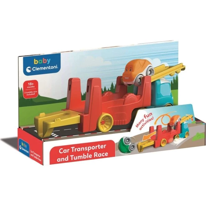 Clementoni Baby Tumbling Cars Transporter