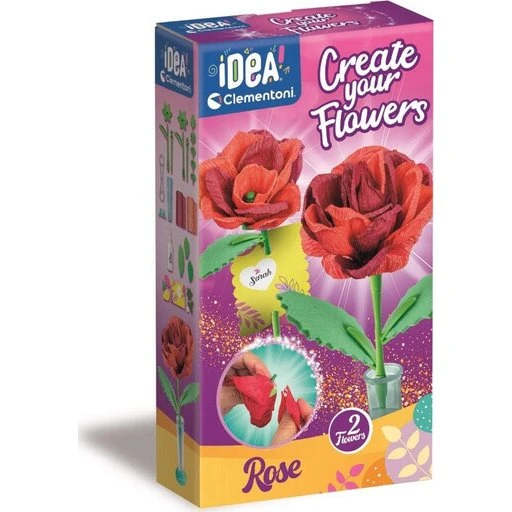 Clementoni Idea Create Your Flowers - Rose