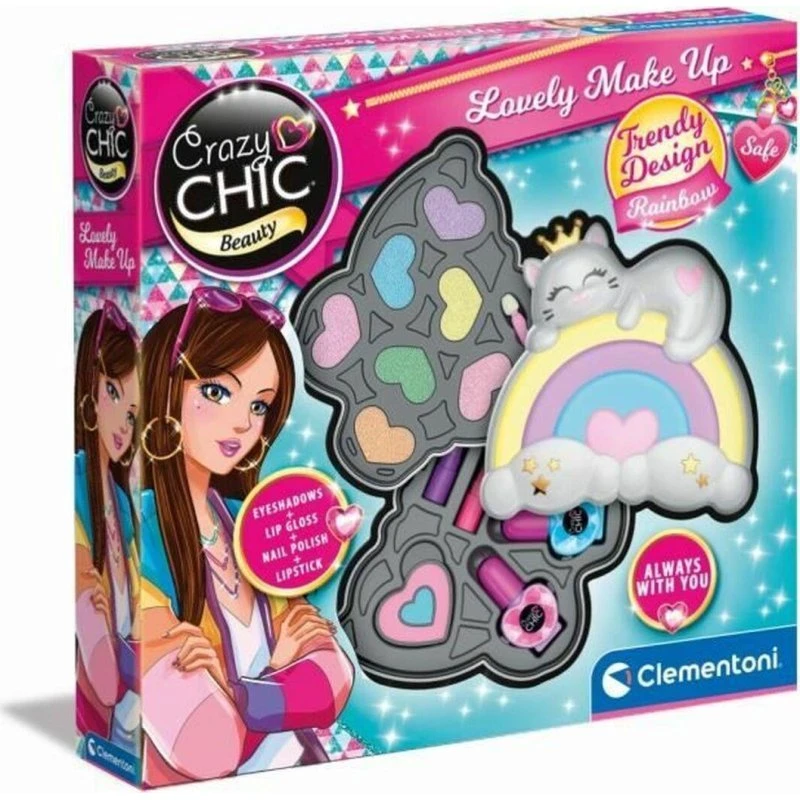 Clementoni Crazy Chic Lovely Make Up - multifarvet