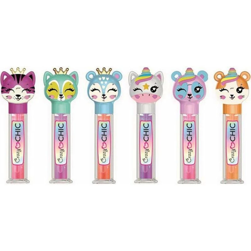 Clementoni Crazy Chic Lip Gloss Expo – Lommeformat, gylden krone