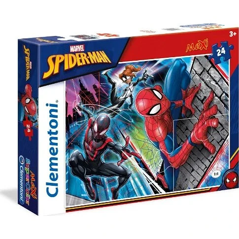 Clementoni Spider-Man Puslespil, 24 Brikker, 3+ år