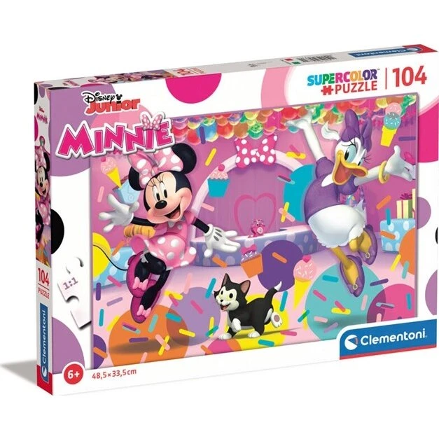 Clementoni Disney Minnie Puslespil 104 Brikker