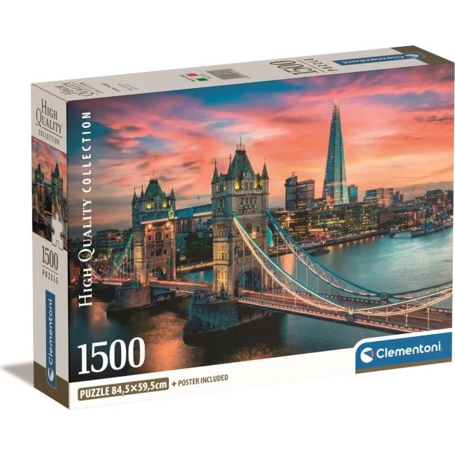 Clementoni London Twilight 1500 stk Puslespil