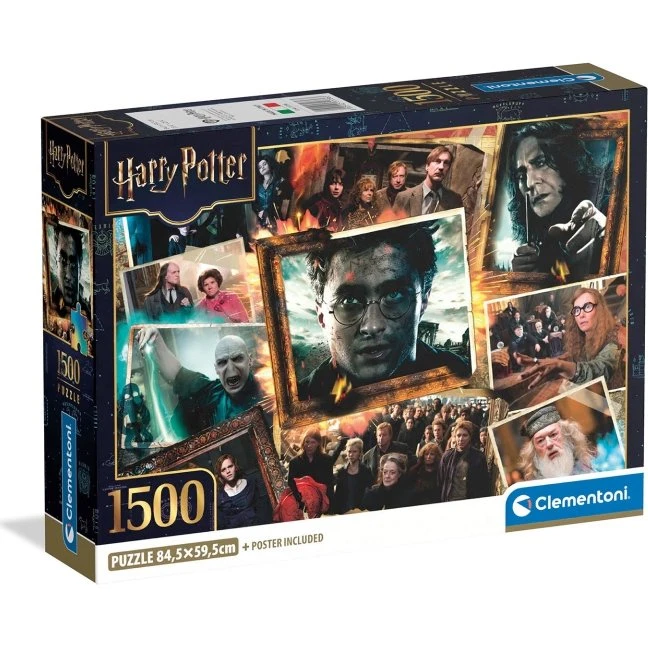 Clementoni Harry Potter Puslespil 1500 Brikker – High Quality Collection