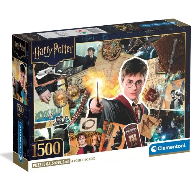 Clementoni Harry Potter Puslespil 1500 Brikker - High Quality Collection