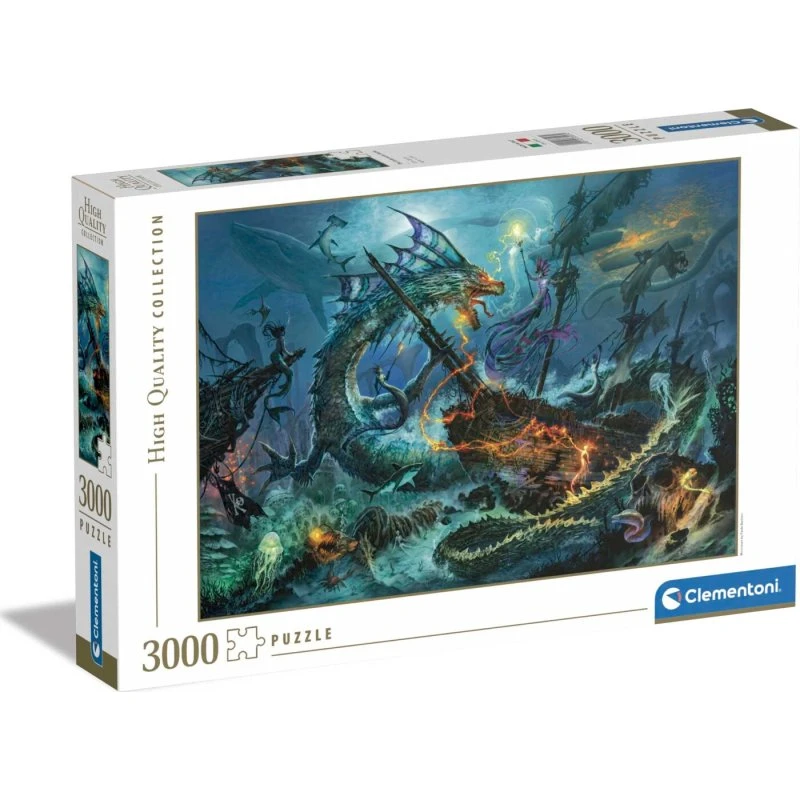 Clementoni The Underwater Battle 3000 Brikker