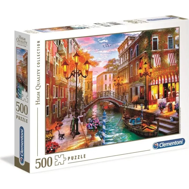 Clementoni Sunset Over Venice 500 Brikker