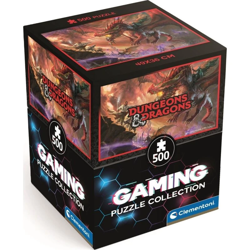 Clementoni Dungeons & Dragons Puslespil 500 Brikker