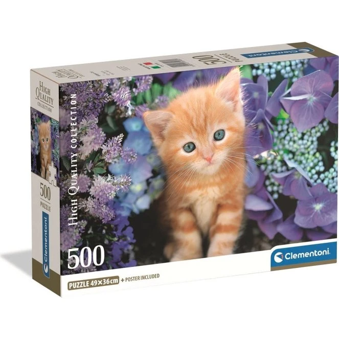 Clementoni Ginger Cat 500 Brikker Puslespil