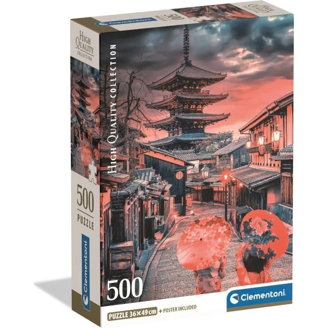 Clementoni Evening In Kyoto 500 Pcs Puslespil
