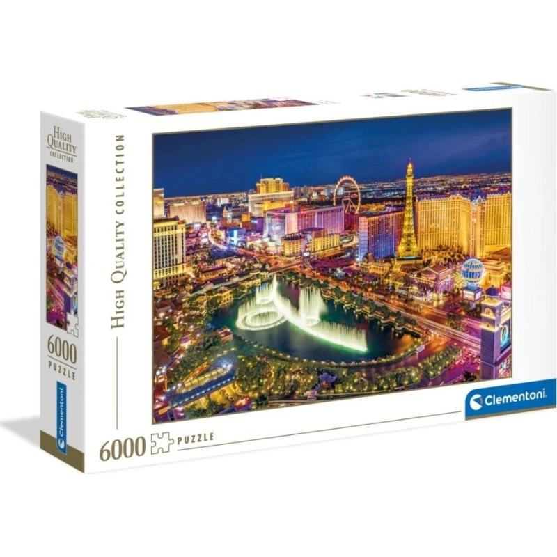 Clementoni Las Vegas 6000 Brikker - Puslespil