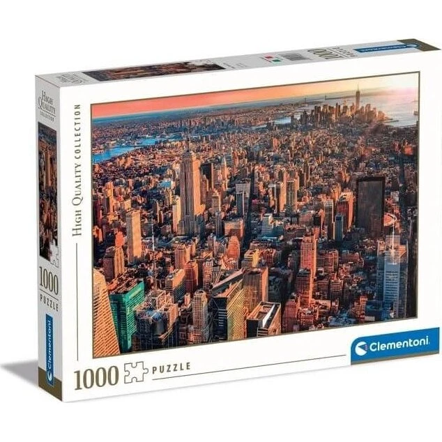Clementoni New York City Puslespil 1000 Brikker