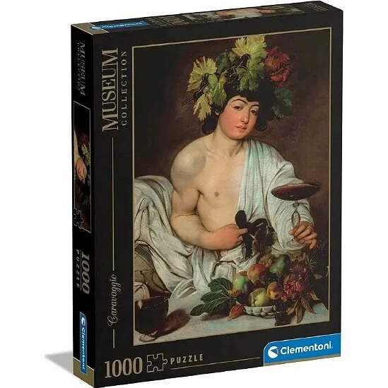 Clementoni Museum Puslespil - Caravaggio Bacchus, 1000 Brikker