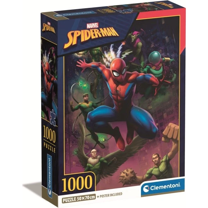 Clementoni Spiderman 1000 stk Puslespil