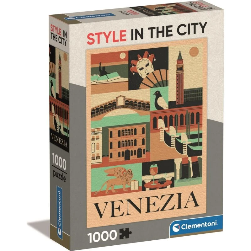 Clementoni Venezia Puslespil 1000 Brikker