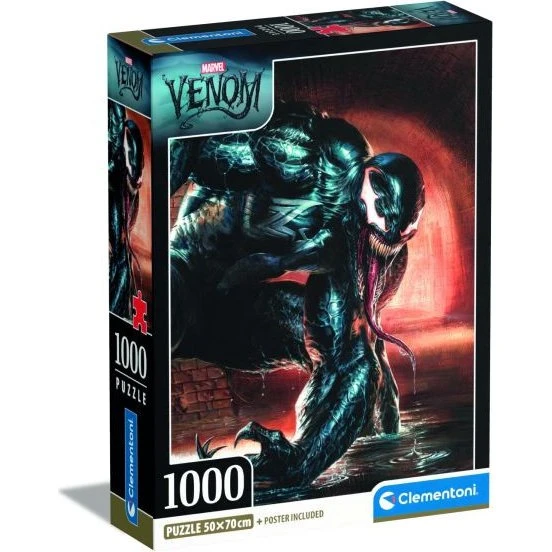Clementoni Venom 1000 Brikker Puslespil