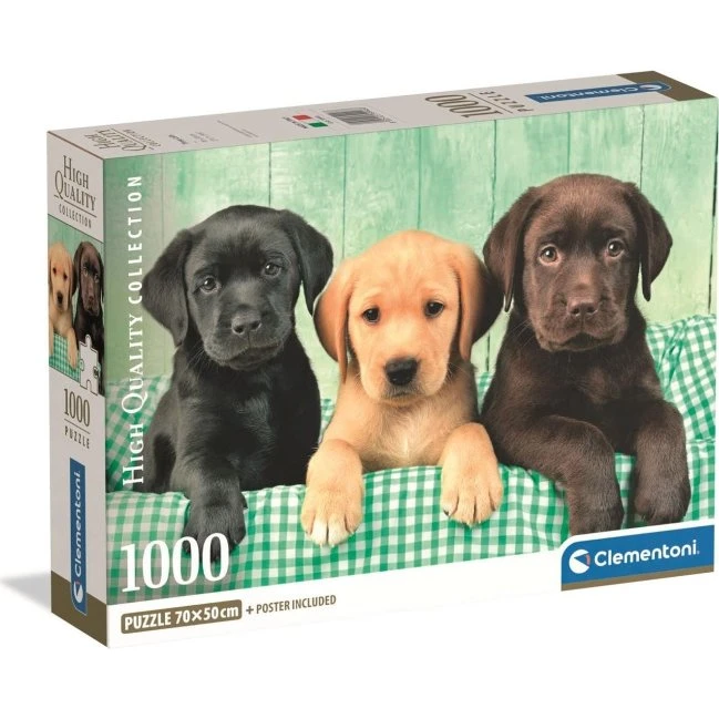 Clementoni Three Labs 1000 Brikker Puslespil