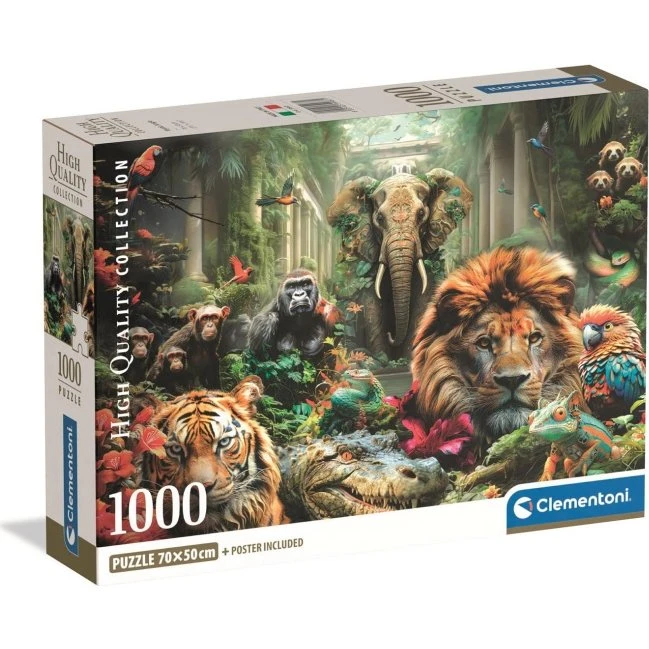 Clementoni Mystic Jungle 1000 Pcs Puslespil