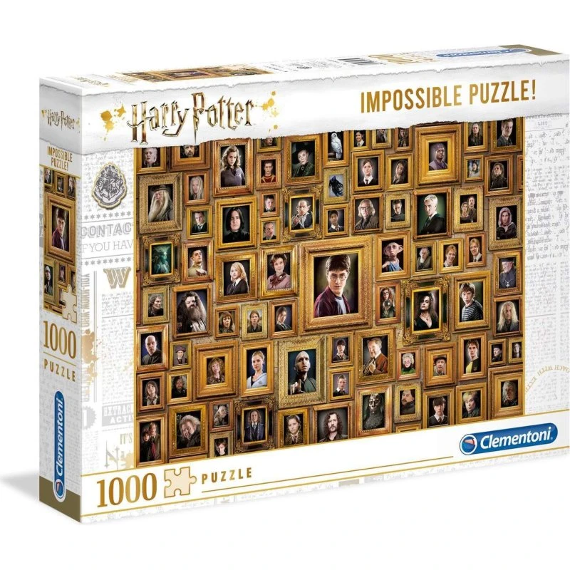 Clementoni Impossible Puslespil 1000 brikker Harry Potter