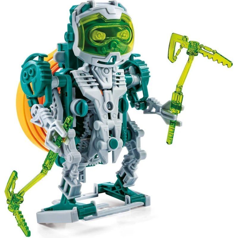 Clementoni Clem. Space Miner - 3-i-1 Rumrobotter med bevægelige dele