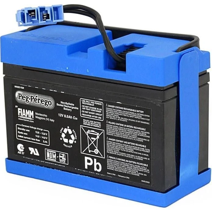 Peg Perego 12V 8,5 Ah genopladeligt batteri