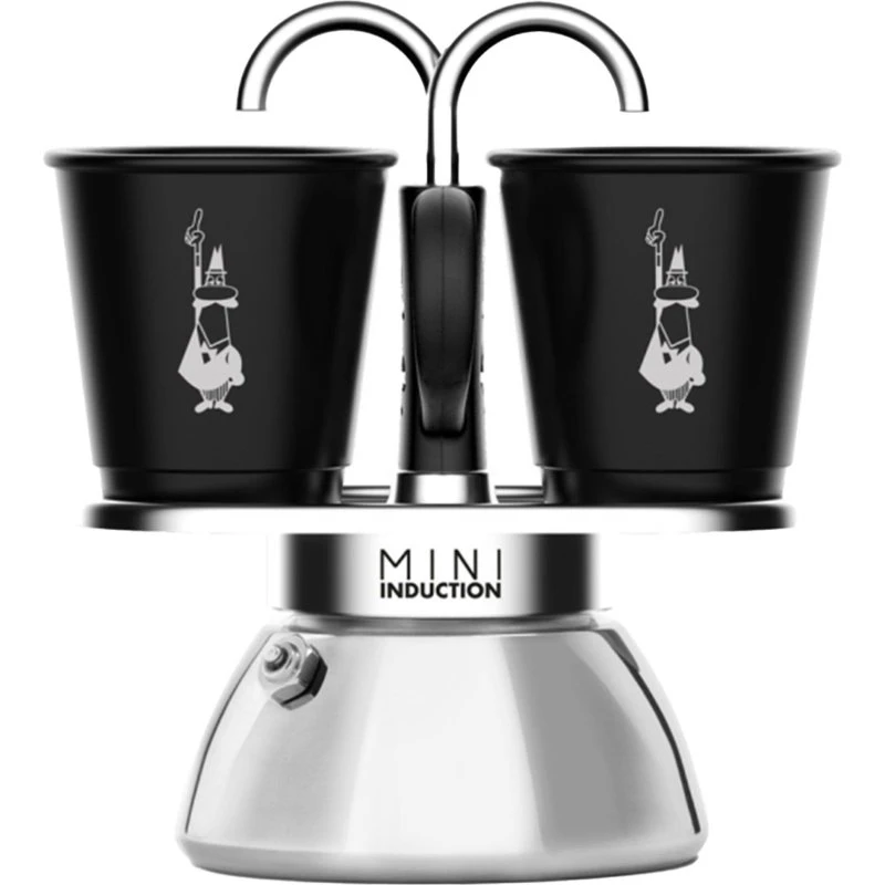 Bialetti Minisæt mokkabrygger Induktion Sølv