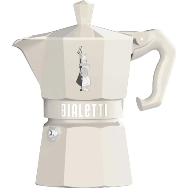 Bialetti Mokkabrygger 3 kopper, hvid