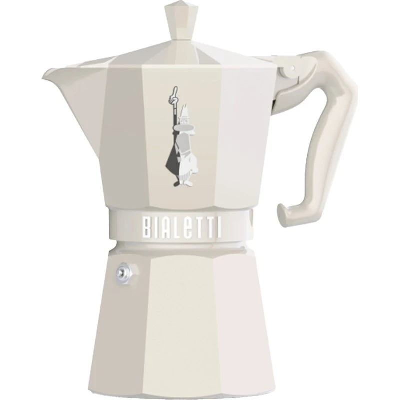 Bialetti Mokkabrygger 6 kopper, hvid