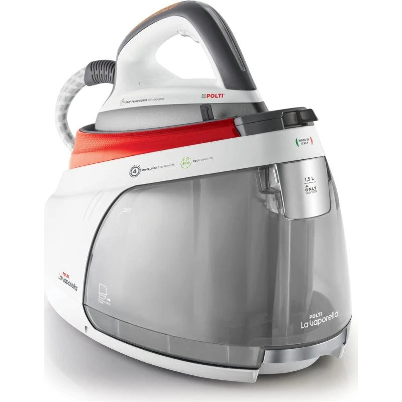 Polti Vaporella XM84C Dampstrygejern 1,5L 2350W Grå/Rød/Hvid