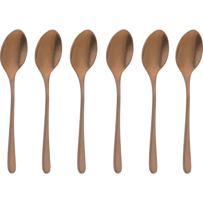 Sambonet Taste Espressoske Sæt (6pk) PVD Mat Kobber
