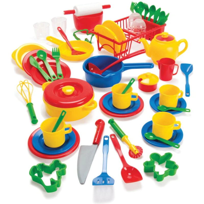 Dantoy Køkkensæt 59 dele – komplet legekøkken (fra 2 år)