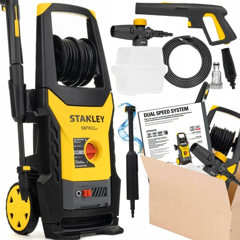 Stanley SXPW22DSS-E Højtryksrenser 2200W, 160 Bar