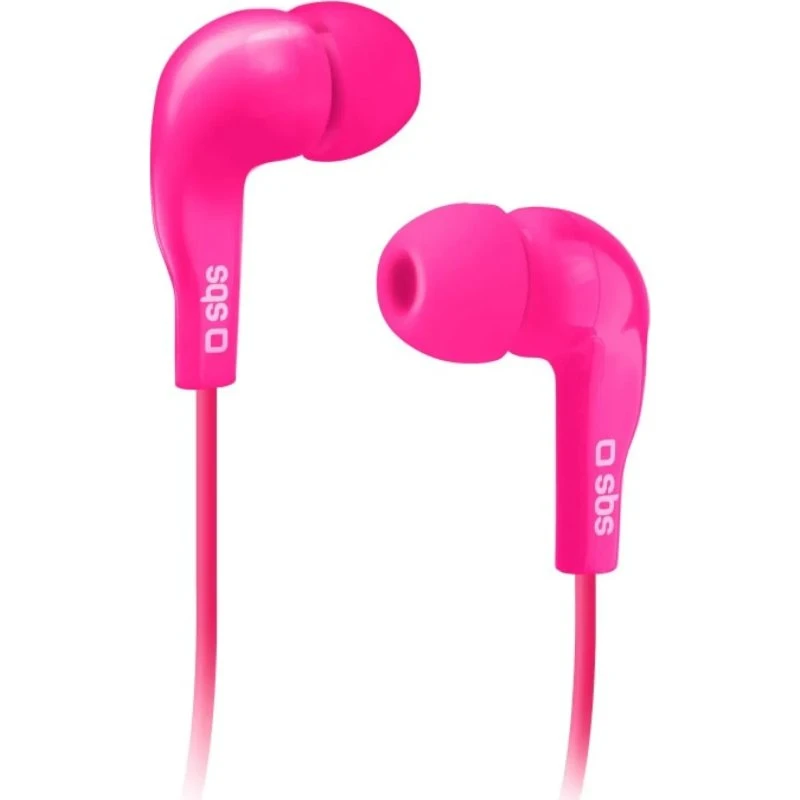 SBS Teinearbl Mix 10 In-Ear Hovedtelefoner - Pink
