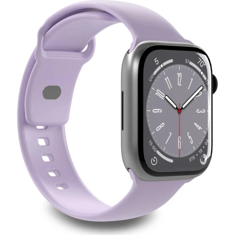 Puro Icon Silikonurrem til Apple Watch 38/40/41mm, Lavendel