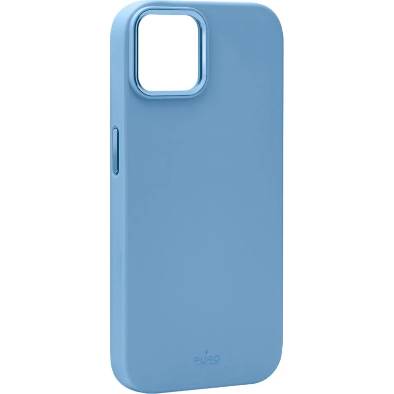 Puro Icon Mag Pro Cover iPhone 15 Plus Lyseblå