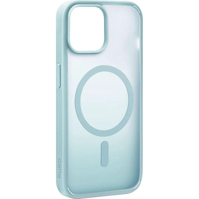 Puro Gradient Mag Cover til iPhone 15, Lysegrøn