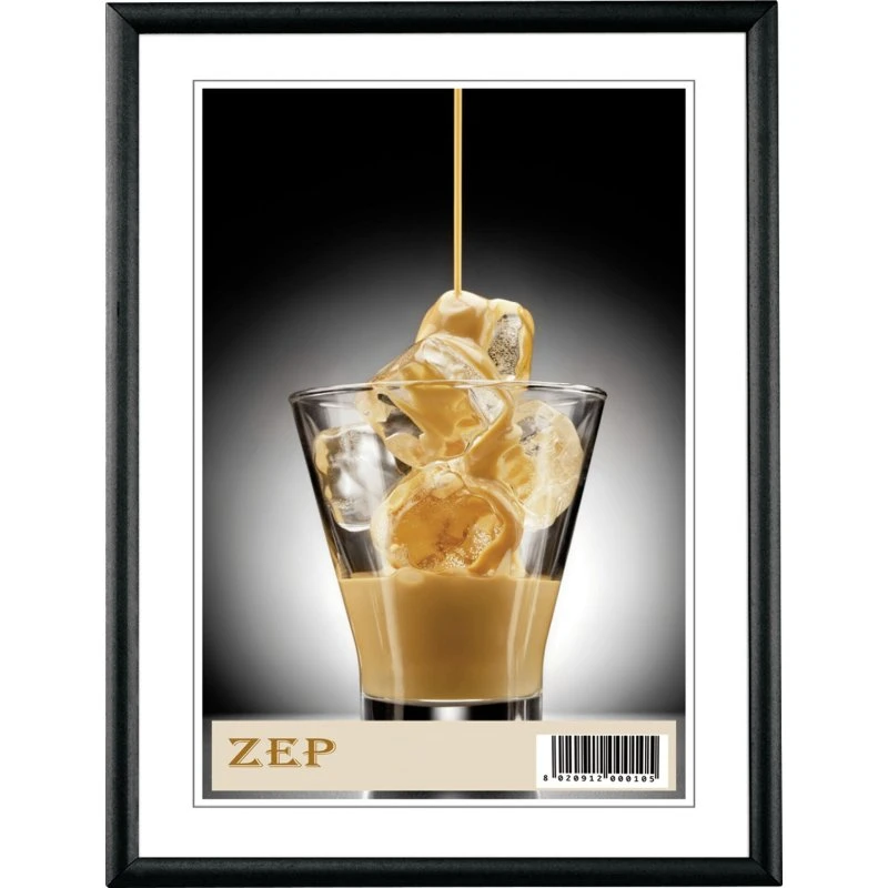 ZEP AL1B1 10x15 cm Sort Aluminium Billedramme
