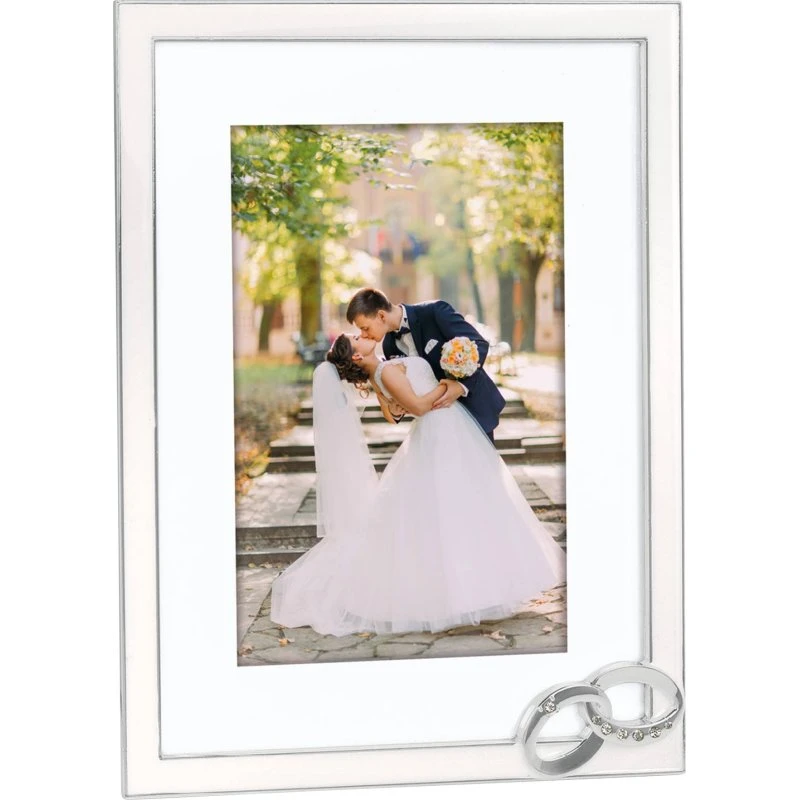 ZEP Mariage P9246 Billederamme 10x15 cm Metal med Ringe