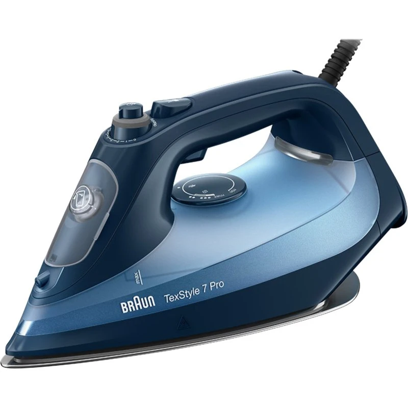 Braun TexStyle 7 Pro SI 7160 Dampstrygejern 3000W Blå