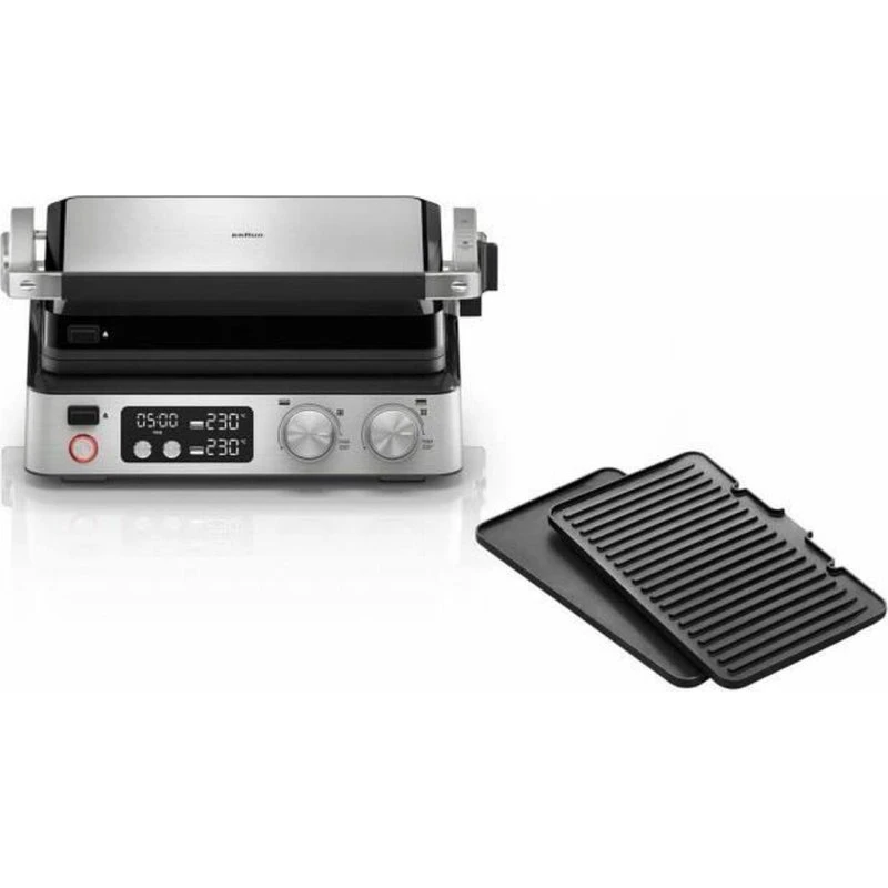Braun Multi Grill 7, 2000W, justerbar temperatur, aftagelige plader