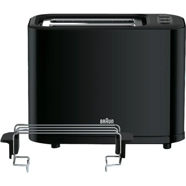 Braun PurEase HT3010 BK Brødrister 2 skive Sort